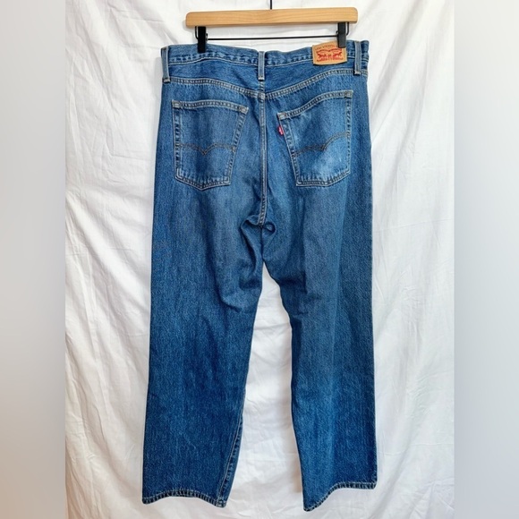 Women’s Levi’s Medium Wash Denim ‘94 Baggy Relaxed Loose Fit Jeans size 32 - Picture 7 of 7